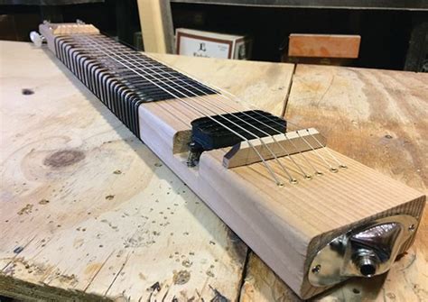 making a 2x4 steel guitar